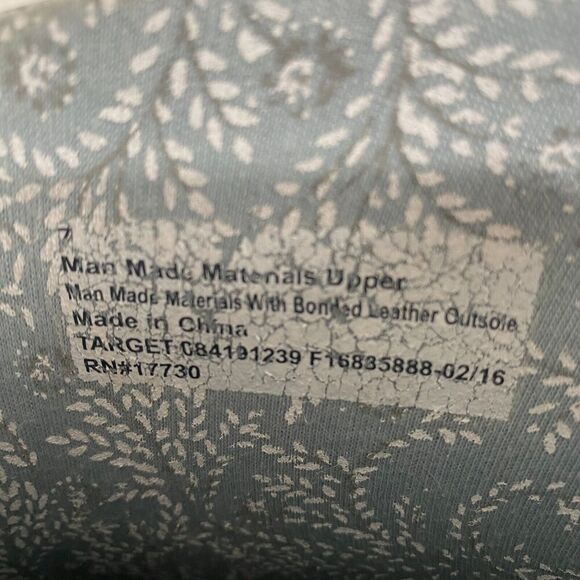 Target Women's Gray Green Rubber Rain Boots Size‎ 7 Used - Picture 6 of 11